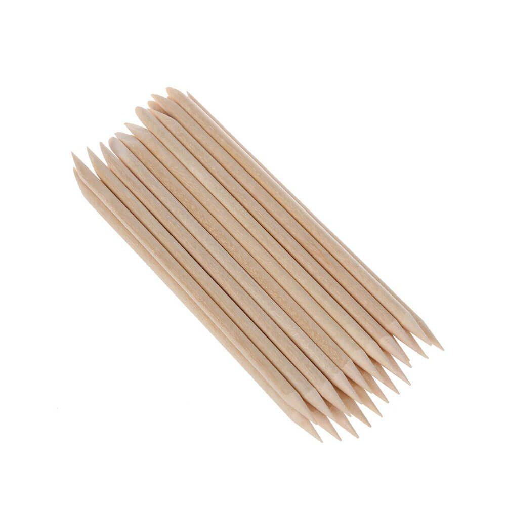 Bastoncini in Legno d'Arancio 10 Pezzi - TuttoperleUnghie