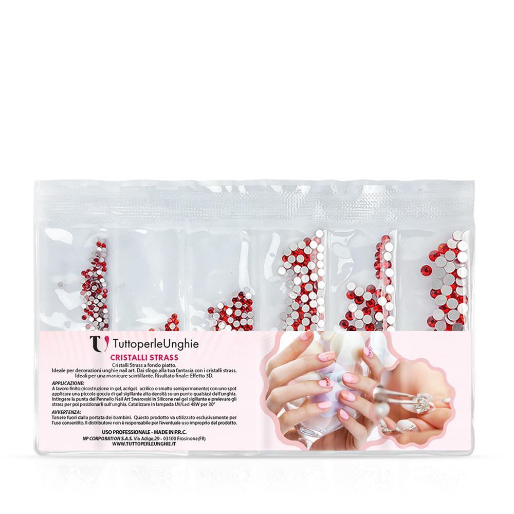 Cristalli Strass Rossi SS03-SS10 - TuttoperleUnghie