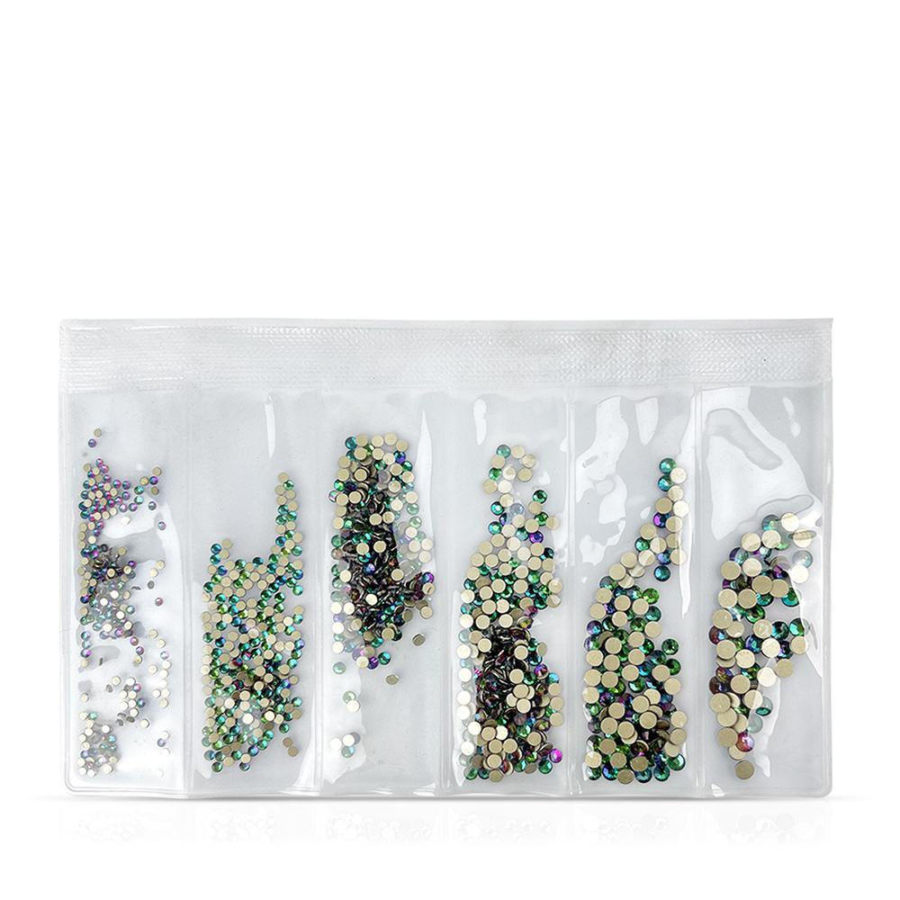 Micro Strass Arcobaleno 1440pz - TuttoperleUnghie