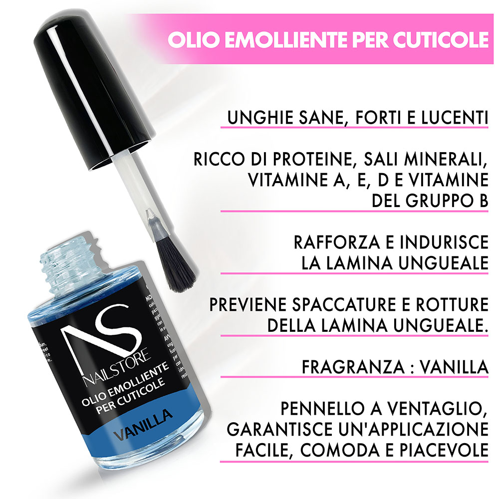 Olio per Cuticole Vaniglia 15ml - Nail Store