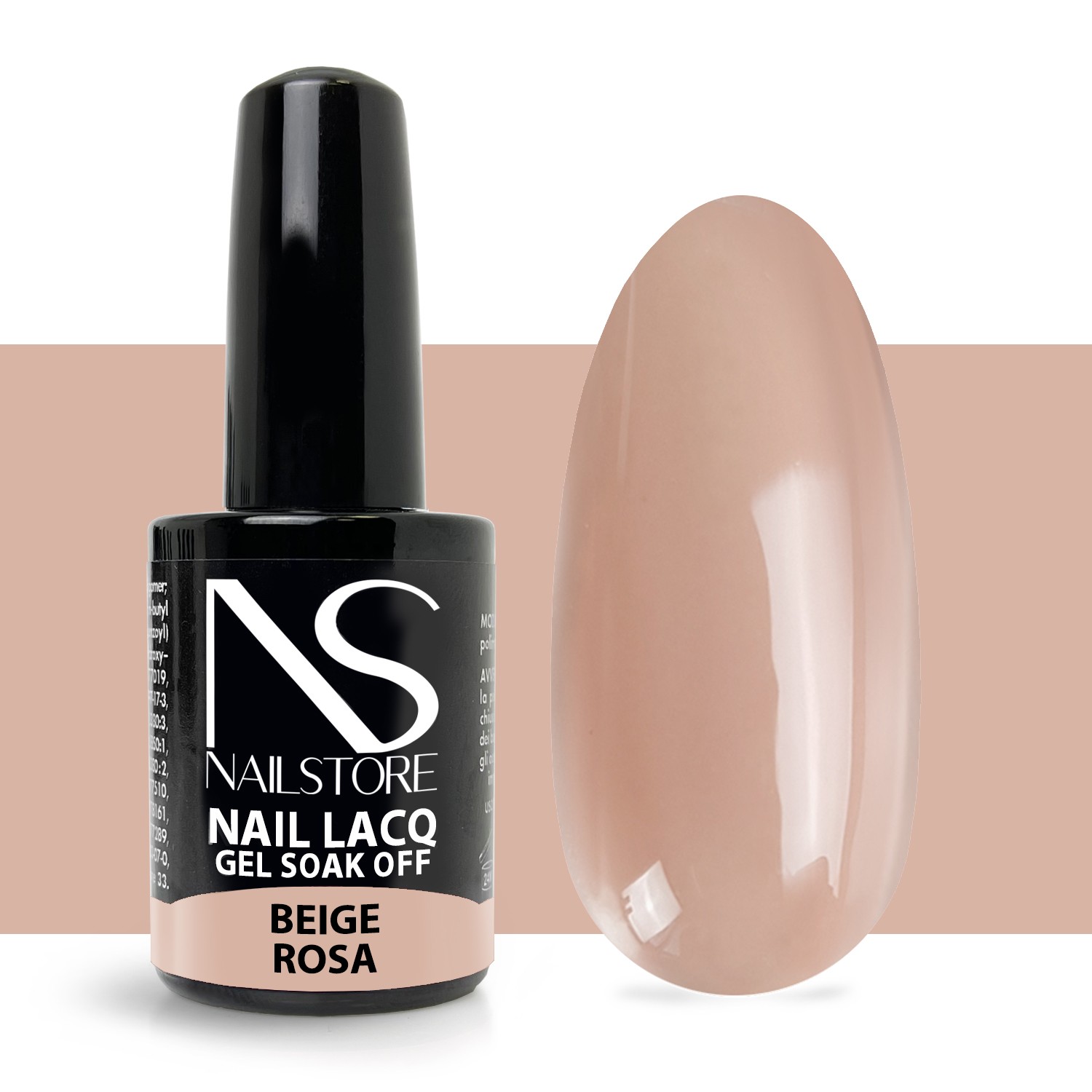 Semipermanente Nail Lacq Beige Rosa - Nail Store