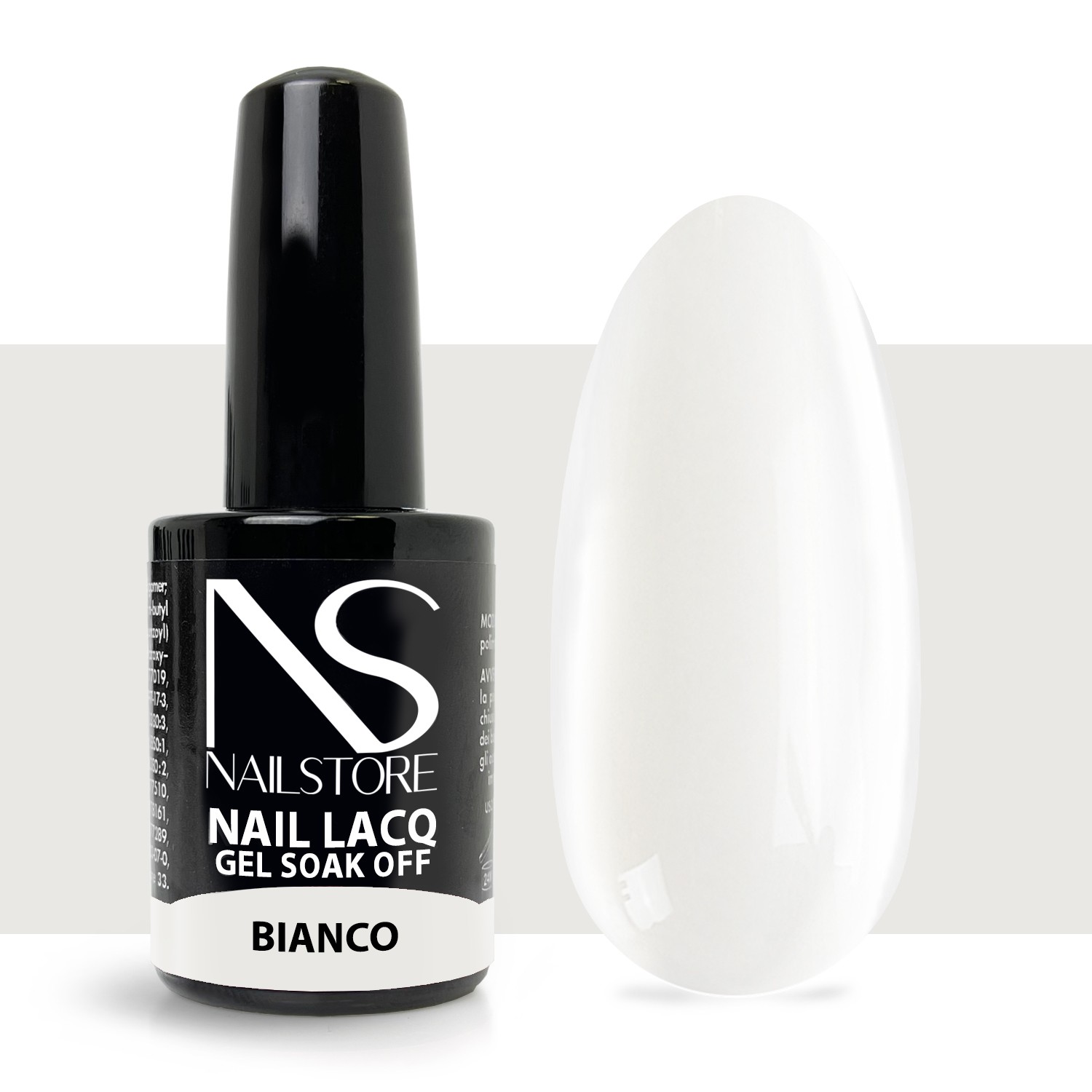 Semipermanente Nail Lacq Bianco - Nail Store