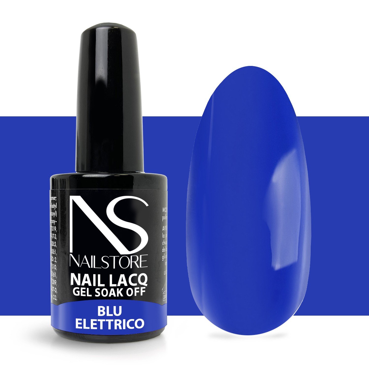 Semipermanente Nail Lacq Blu Elettrico - Nail Store