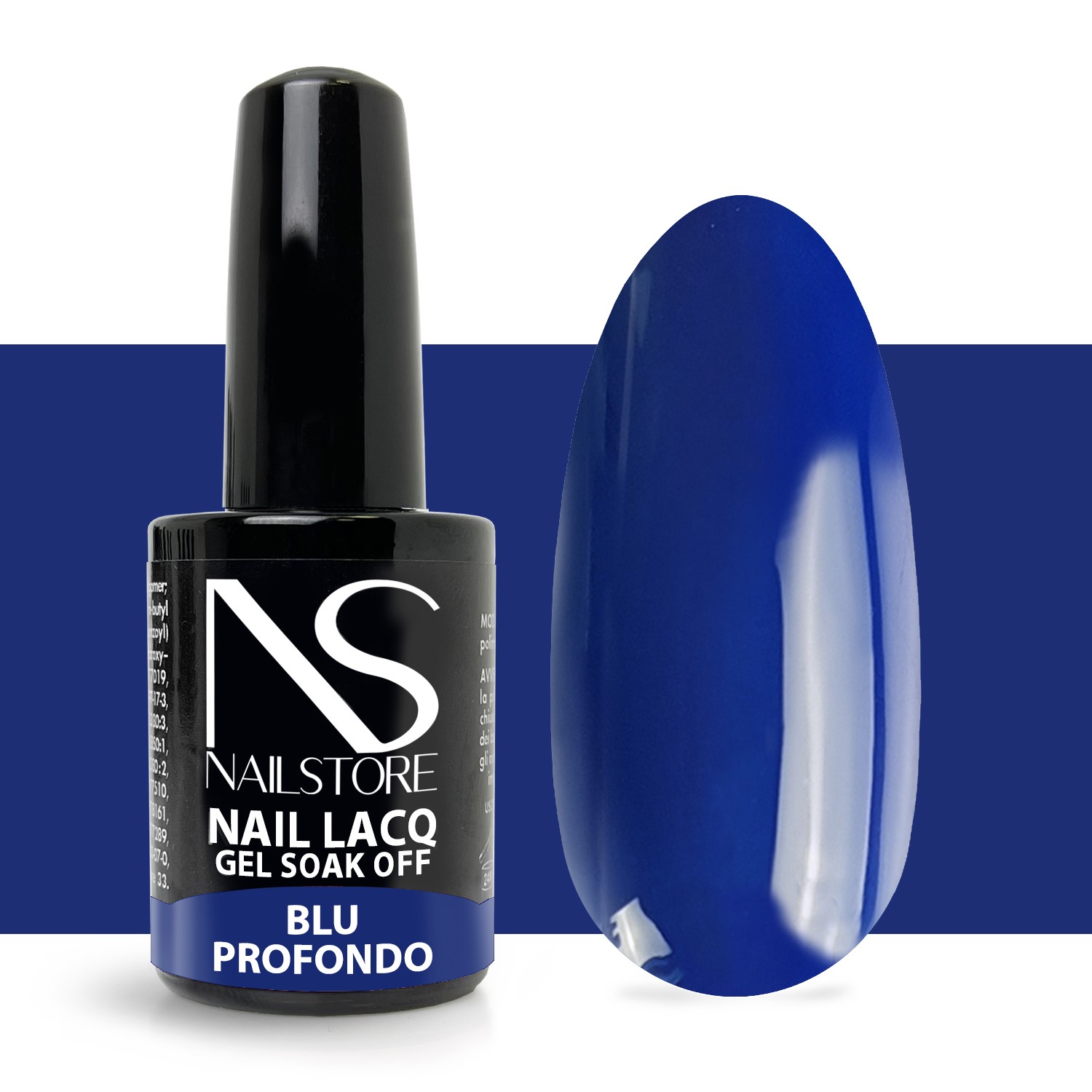 Semipermanente Nail Lacq Blu Profondo - Nail Store