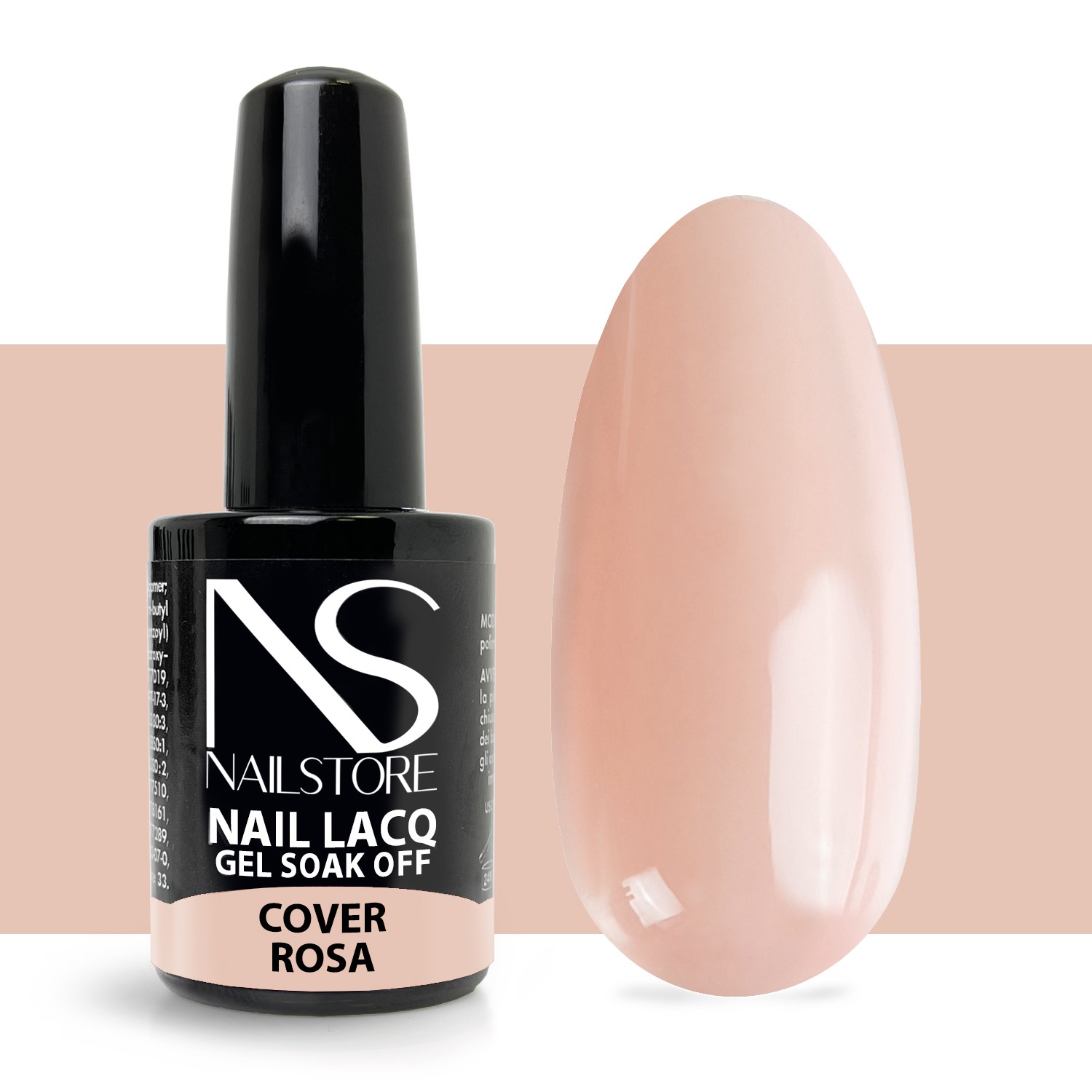 Semipermanente Nail Lacq Cover Rosa - Nail Store