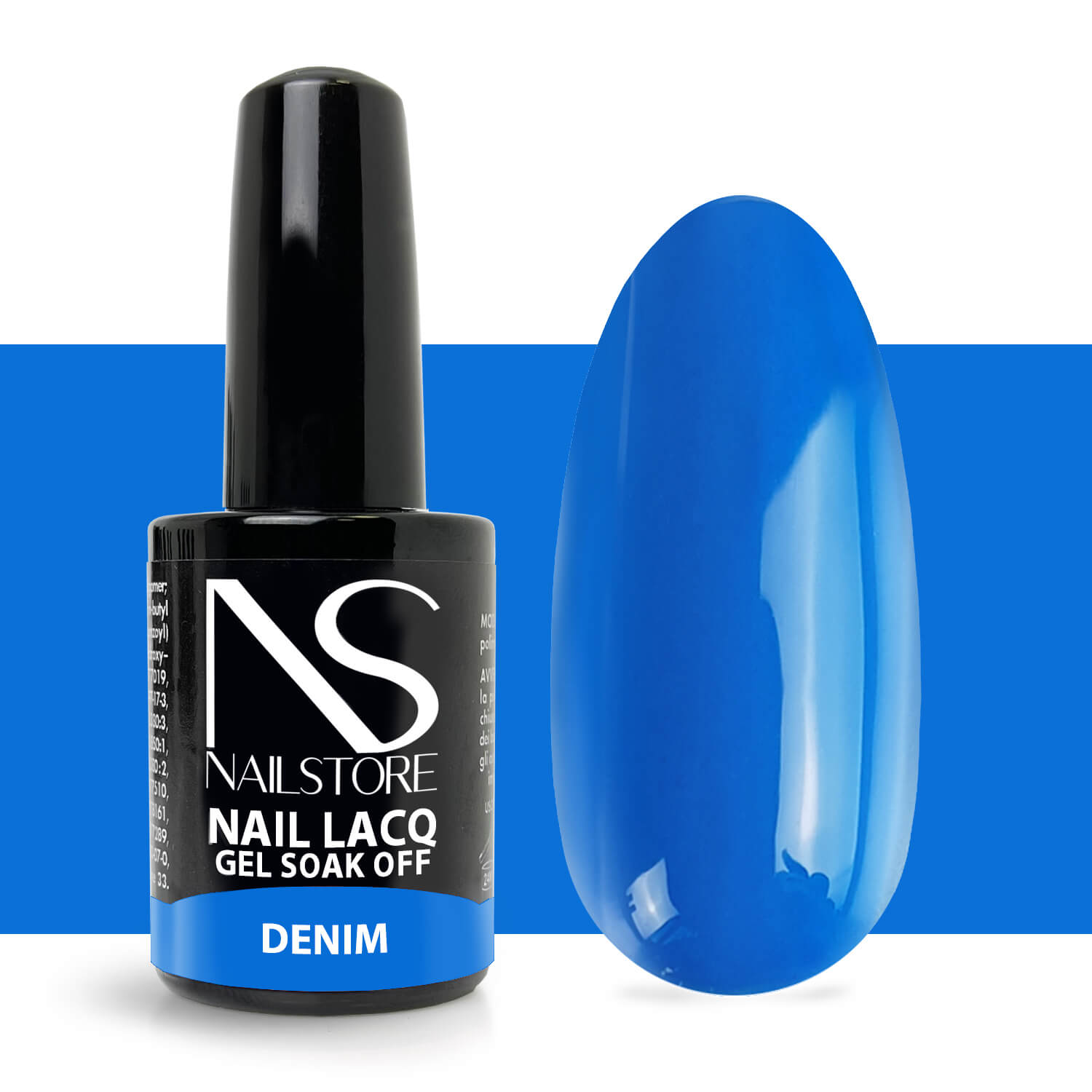 Semipermanente Nail Lacq Denim - Nail Store