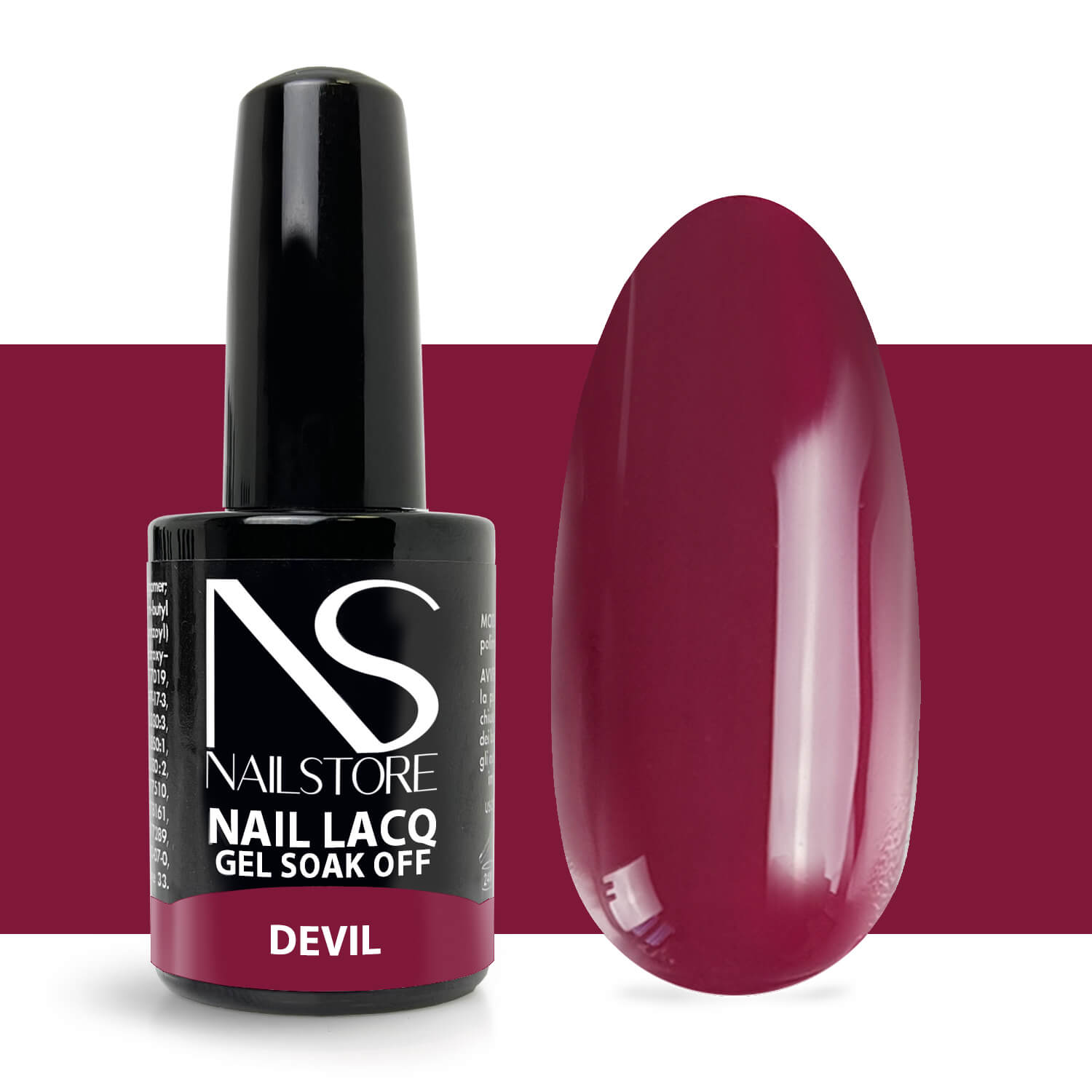 Semipermanente Nail Lacq Devil - Nail Store