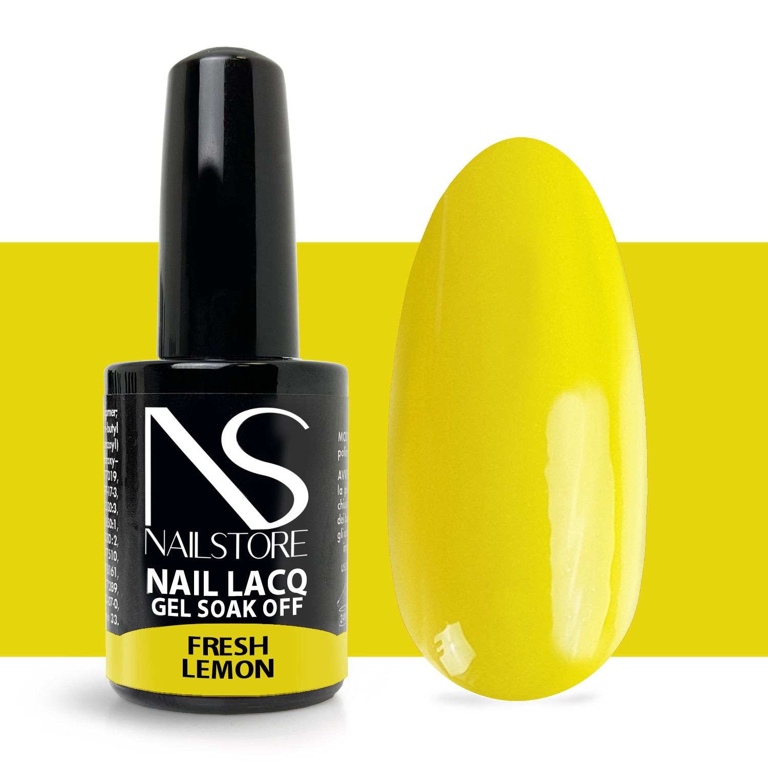 Semipermanente Nail Lacq Fresh Lemon - Nail Store