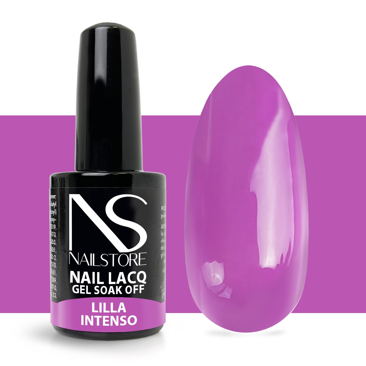 Semipermanente Nail Lacq Lilla Intenso - Nail Store