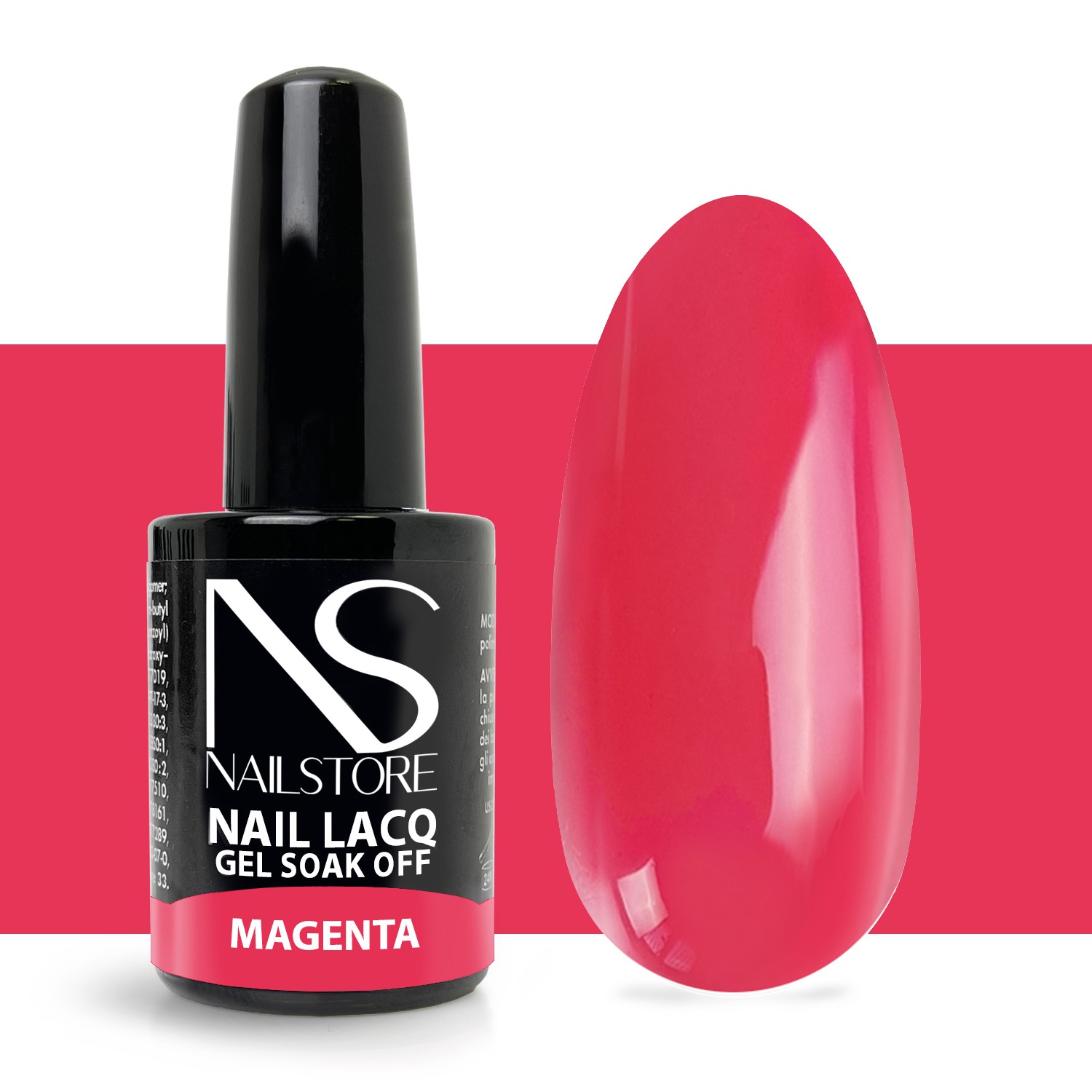 Semipermanente Nail Lacq Magenta - Nail Store