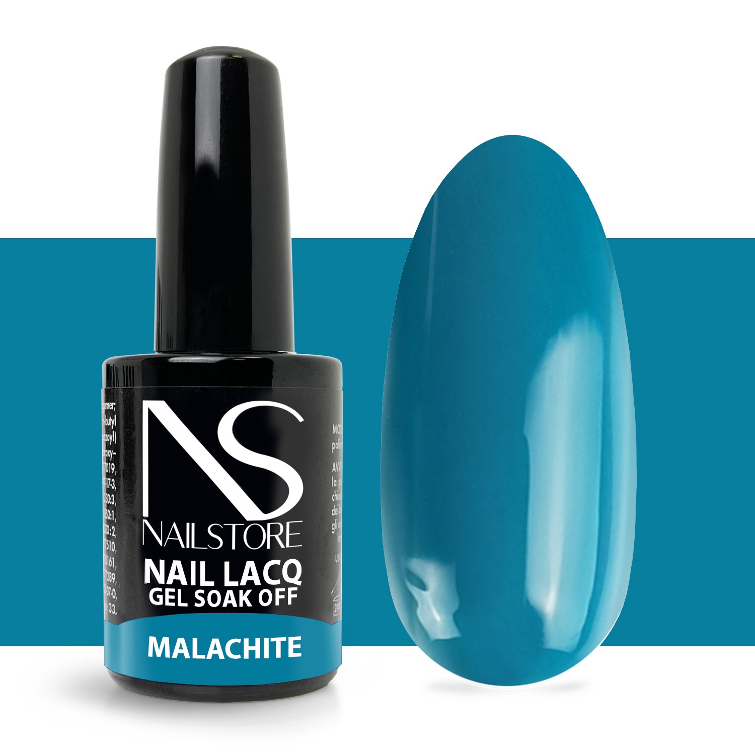 Semipermanente Nail Lacq Malachite - Nail Store