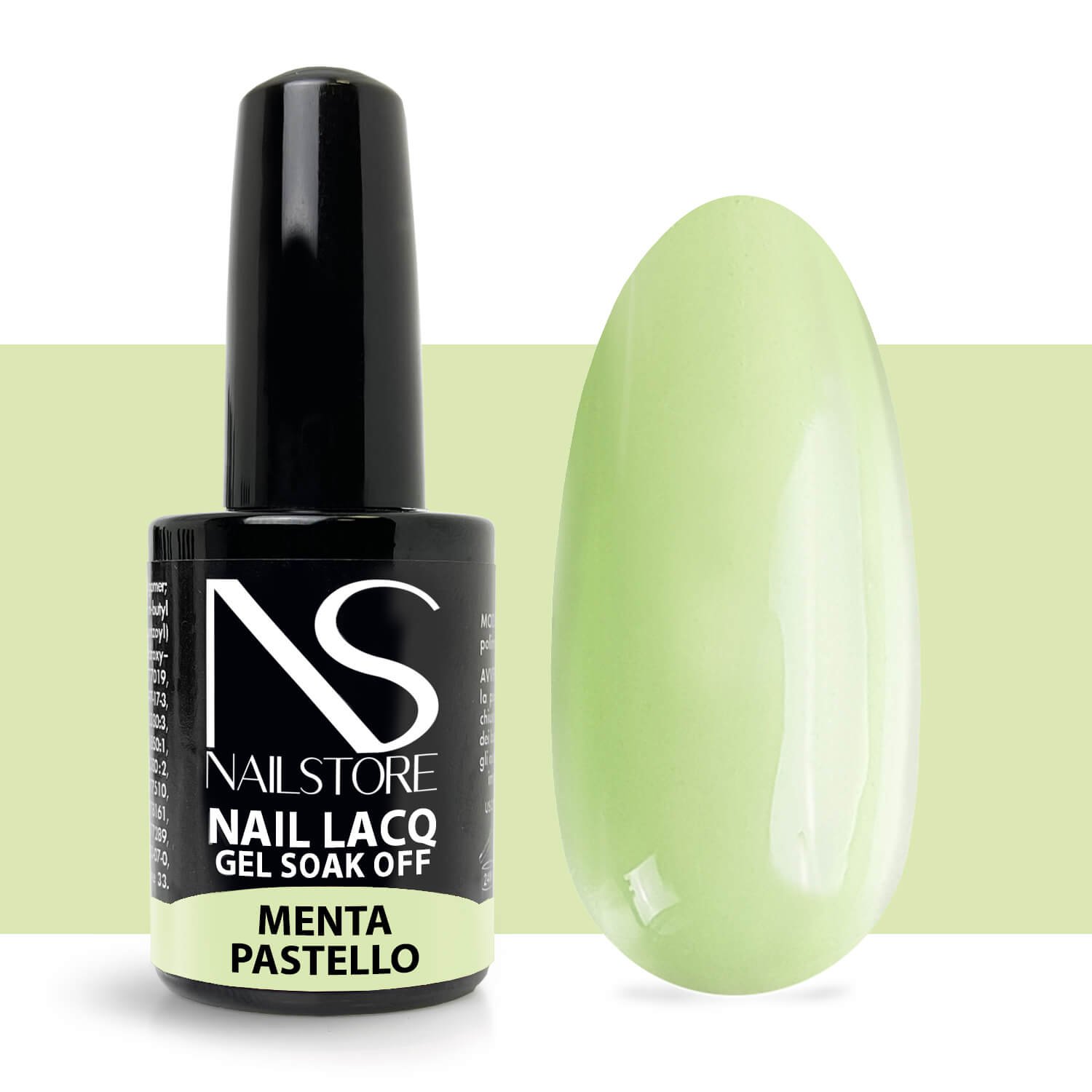 Semipermanente Nail Lacq Menta Pastello - Nail Store