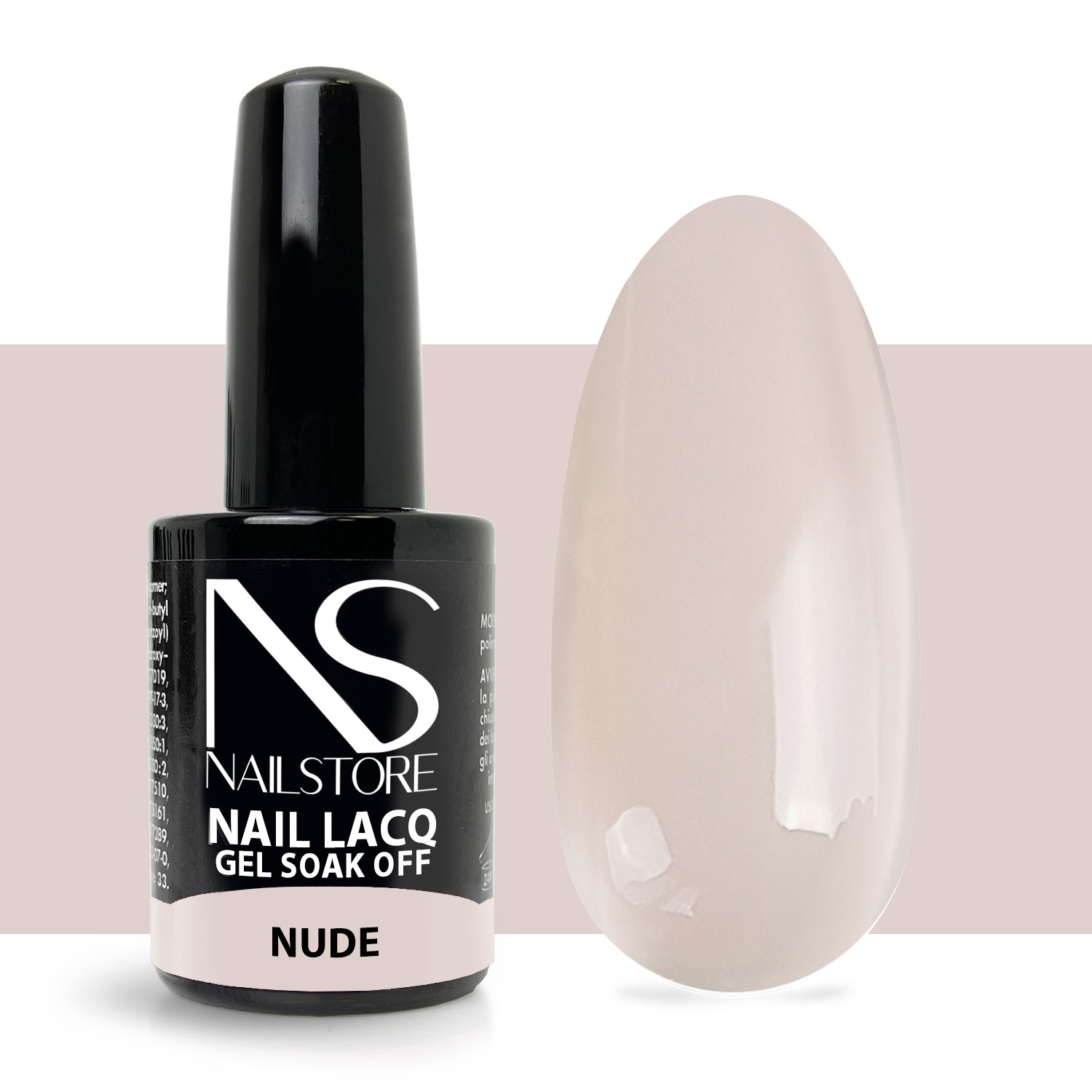 Semipermanente Nail Lacq Nude - Nail Store