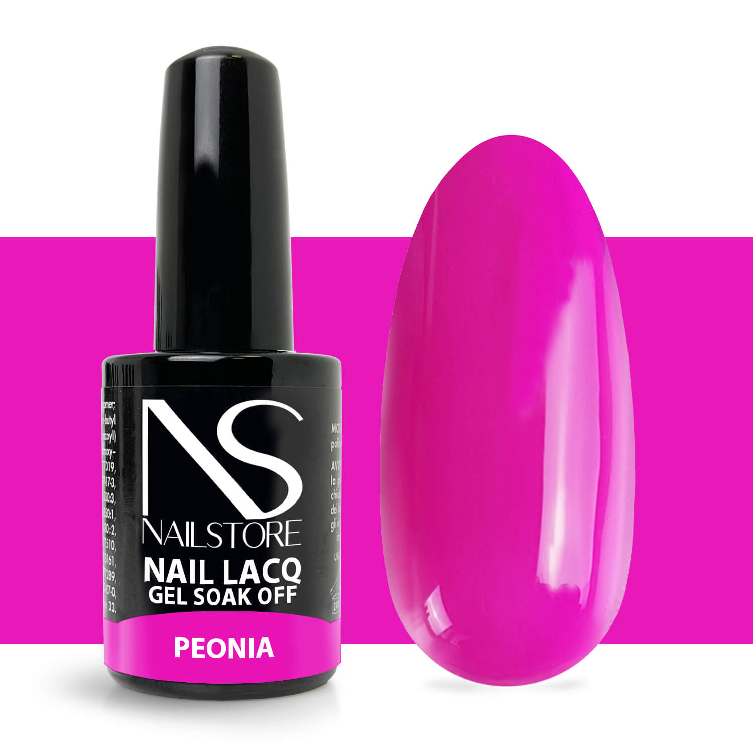 Semipermanente Nail Lacq Peonia - Nail Store