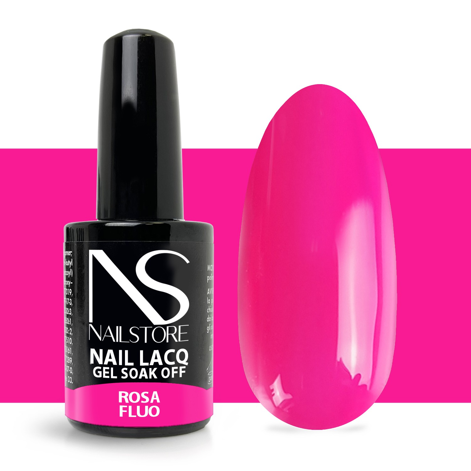 Semipermanente Nail Lacq Rosa Fluo - Nail Store