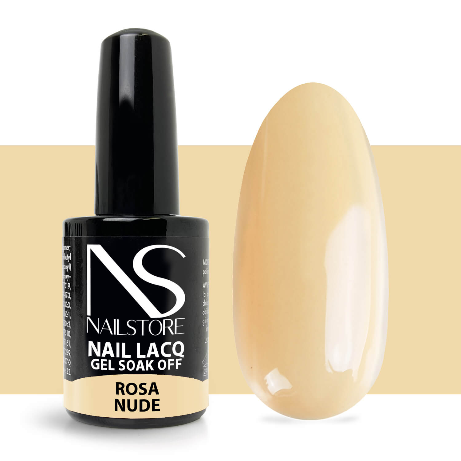 Semipermanente Nail Lacq Rosa Nude - Nail Store