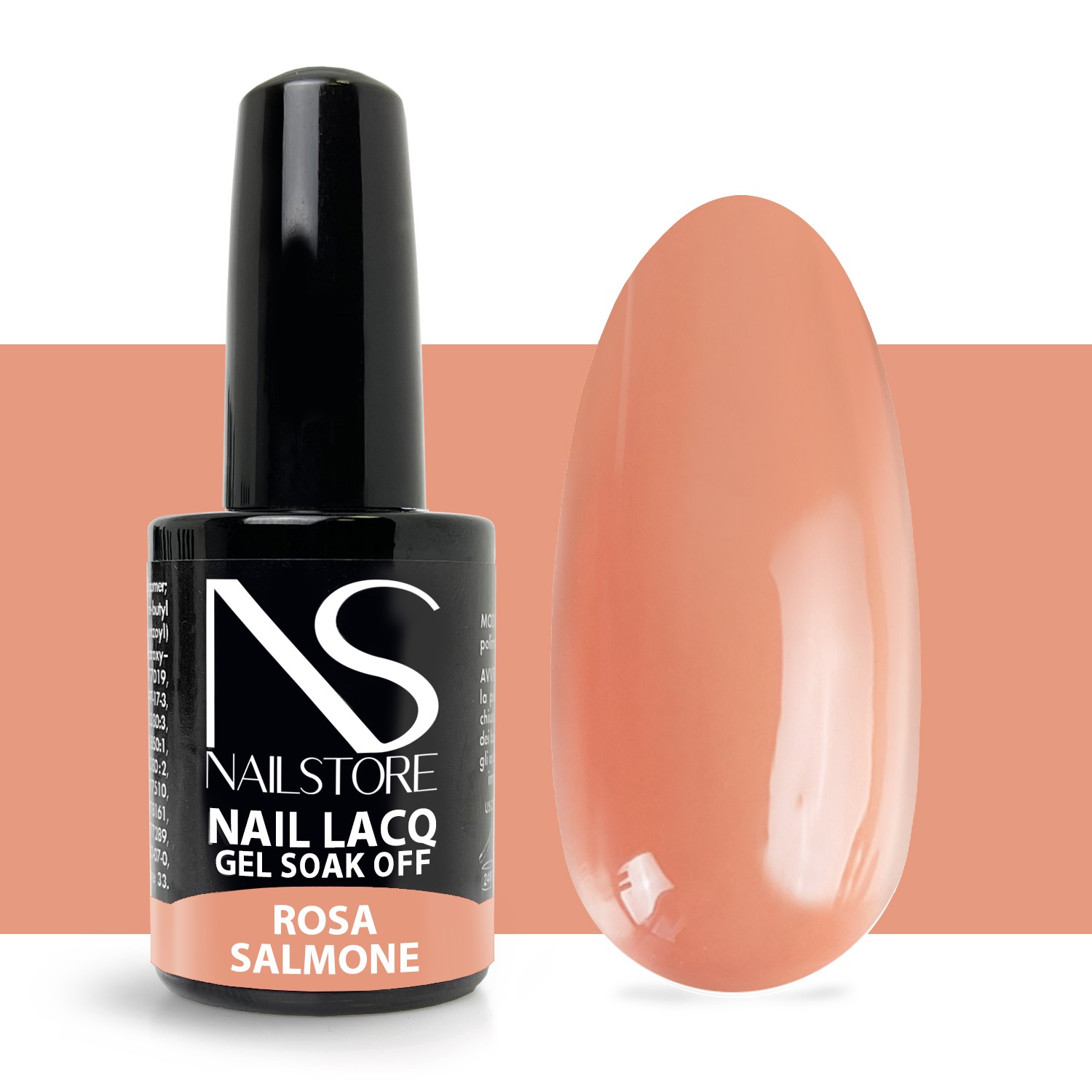 Semipermanente Nail Lacq Rosa Salmone - Nail Store