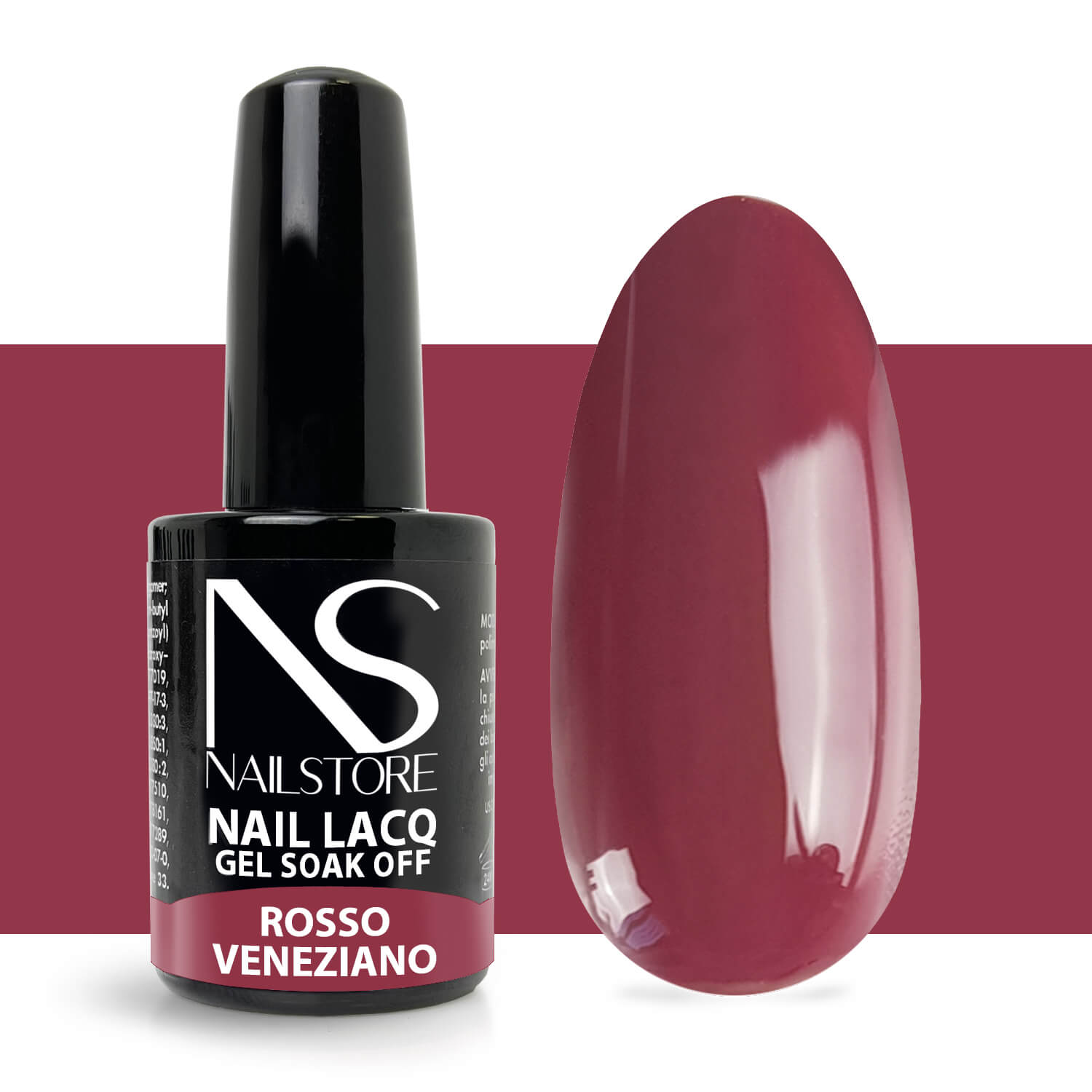 Semipermanente Nail Lacq Rosso Veneziano - Nail Store