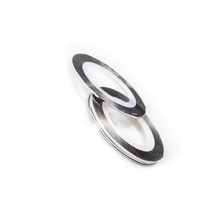 Strisce Adesive per Unghie Argento n16 - TuttoperleUnghie