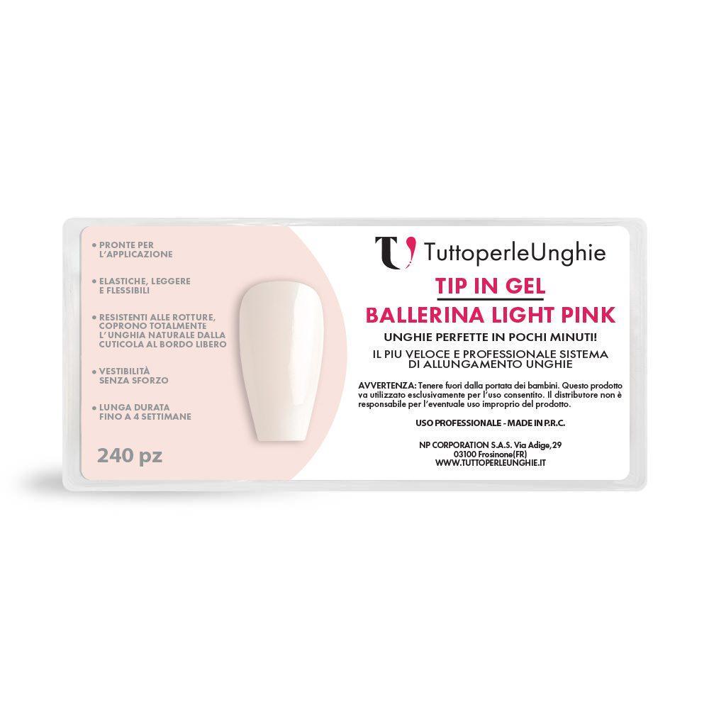 Tip in Gel Ballerina Light Pink - TuttoperleUnghie
