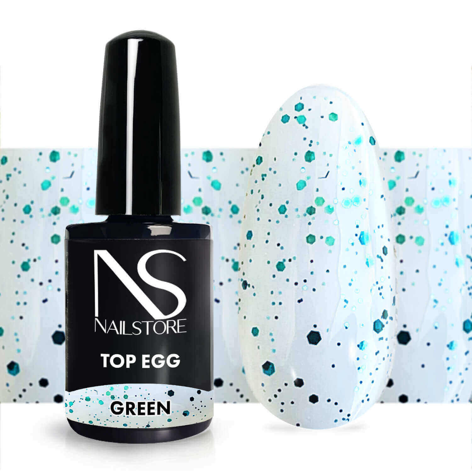 Top Egg Green No Wet - Nail Store