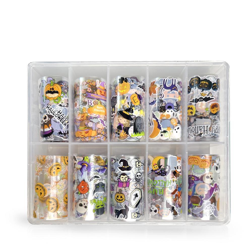 Transfer Foil Halloween 1 - TuttoperleUnghie