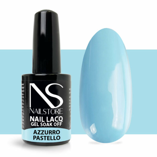 Semipermanente Nail Lacq Azzurro Pastello - Nail Store